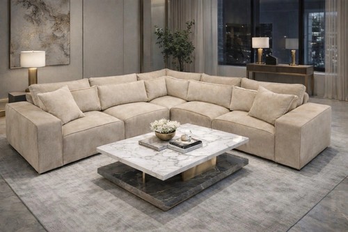 Modular corner sofa 2c2 cube - sofa,