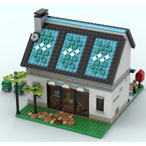 1229 pieces modular building - 1229,